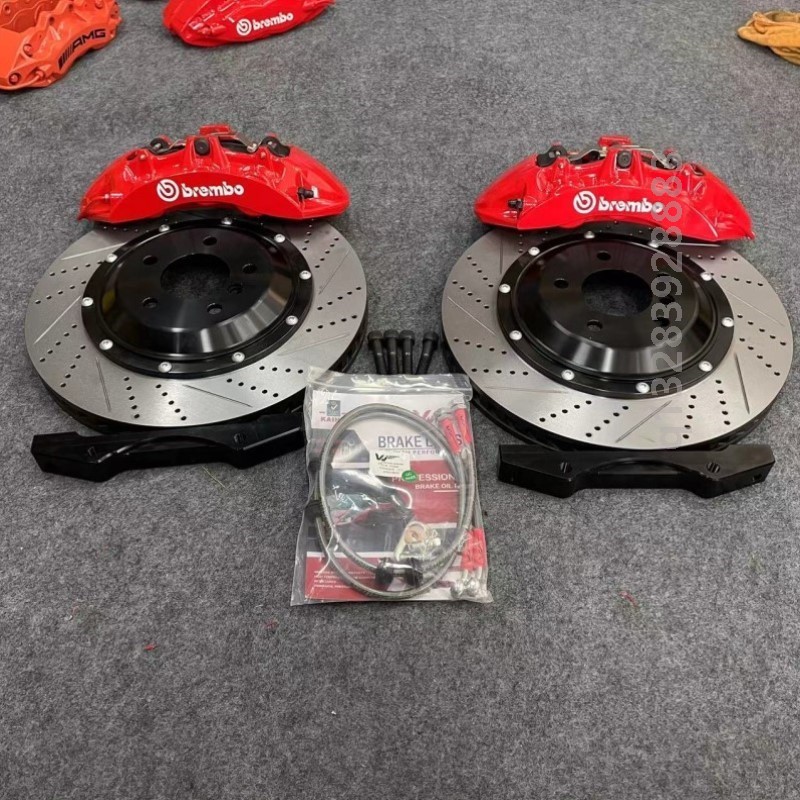 布雷博改装刹车卡钳四六活塞Ap5200 9040GT6 18Z F50 8N卡钳前六
