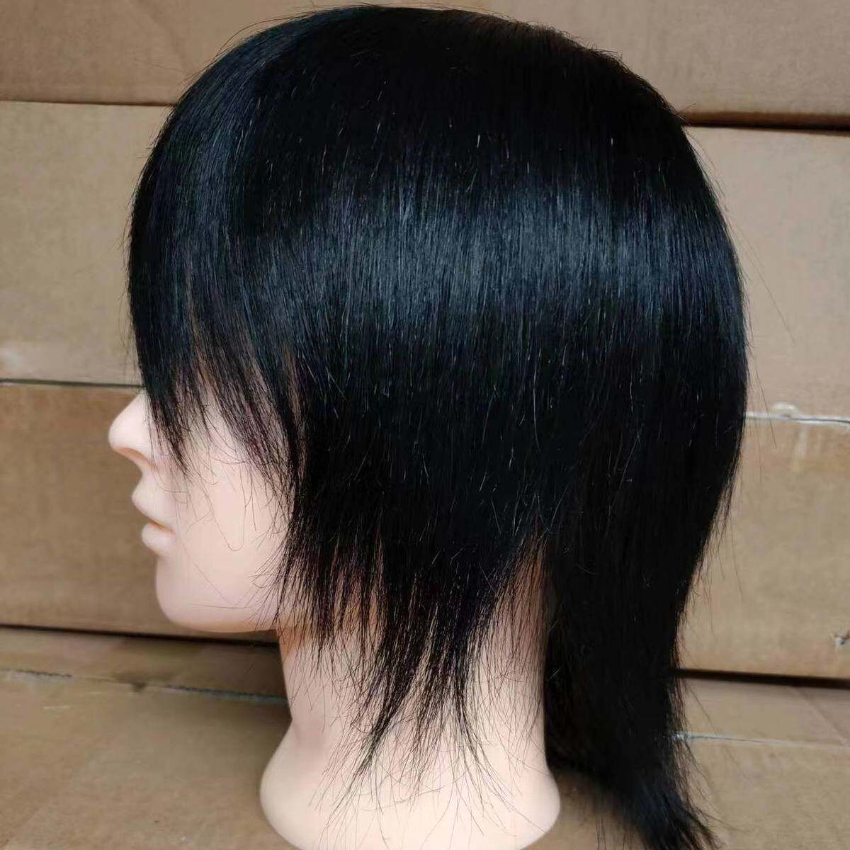 假人模型头发全真发头模男士油头男士理发店模练手清仓男发头模