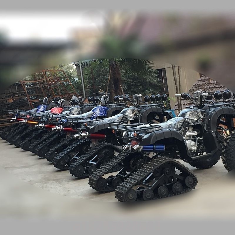 250cc雪地摩托车双人履带轮沙滩车四轮越野卡丁车全地形山地