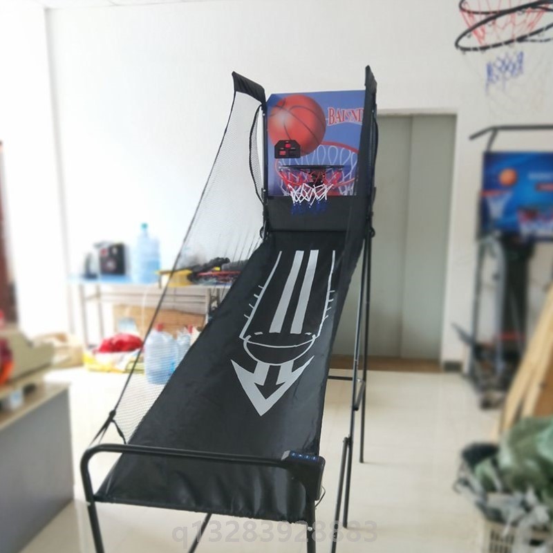 单双人电子自动计分投篮机室内成人儿童篮球架家用投篮游戏机
