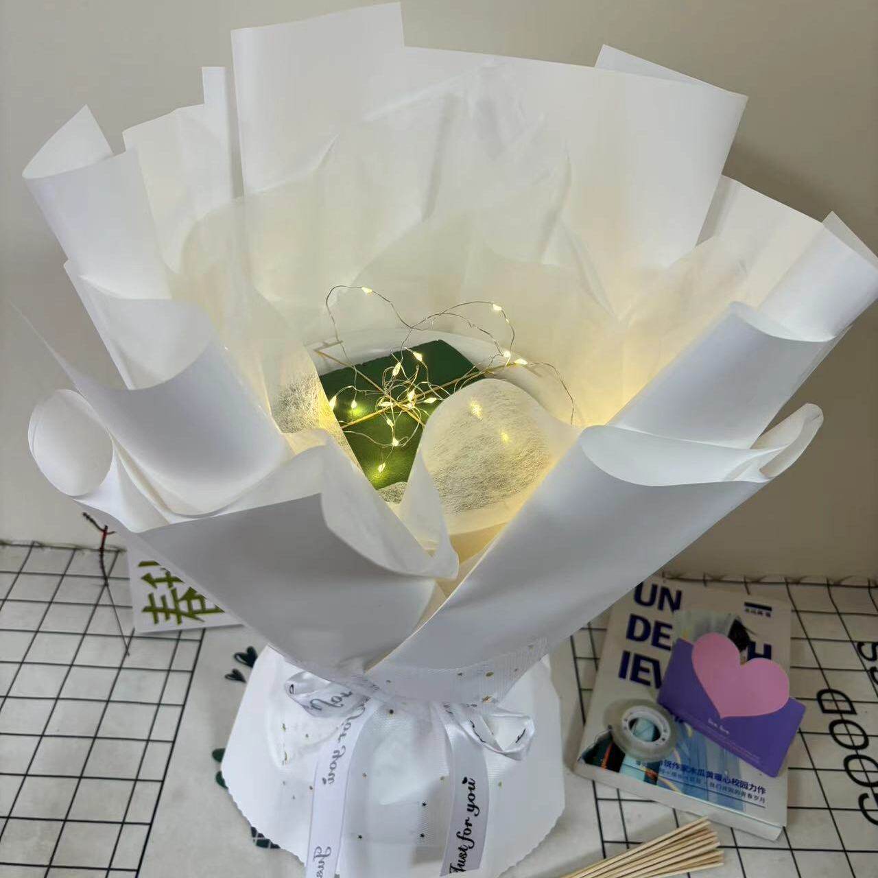 包花材料全套DIY材料包花束壳成品免包装鲜花包花神器花朵包装