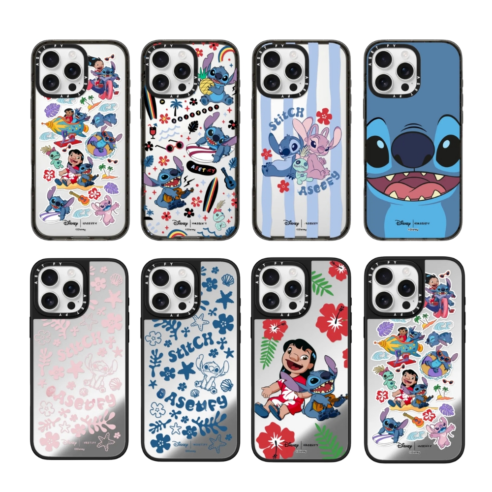 CASE 史迪奇系列 iPhone16Promax适用Magsafe苹果15Pro手机壳2.5网格磁吸14网红可爱13卡通12保护套