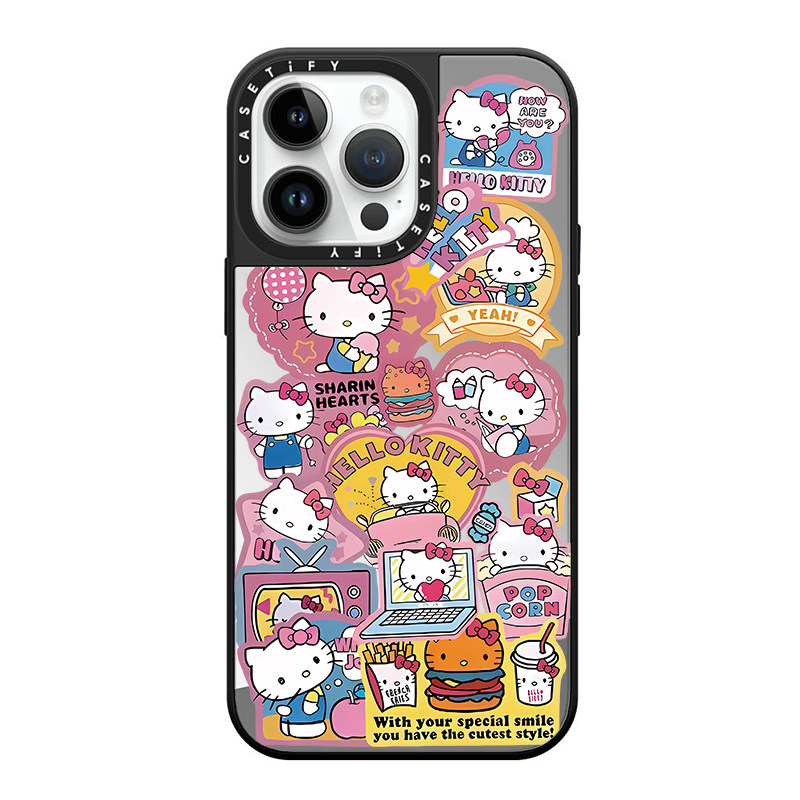 CASETI牛奶HelloKitty猫磁吸镜面15Pro新款防摔iPhone14Promax手机壳13网红可爱12高级11保护套怎么样,好用不?