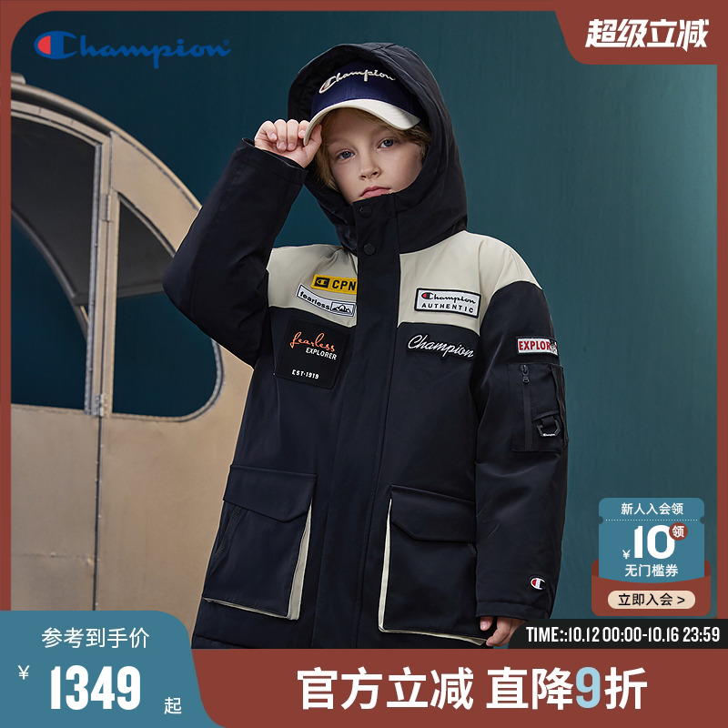 Champion冠军三防抗菌保暖羽绒服
