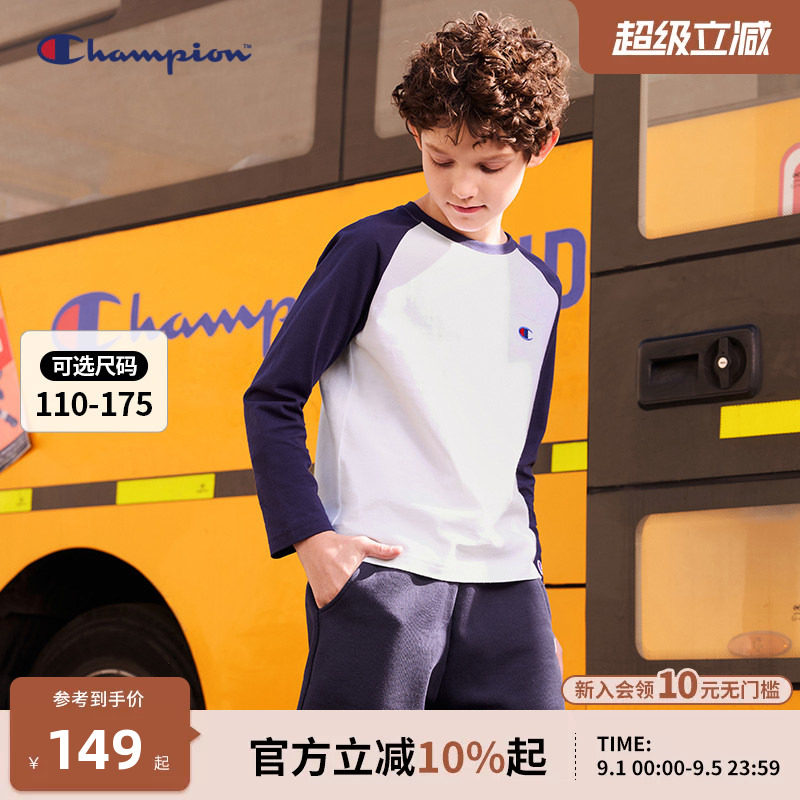 Champion冠军百搭长袖T恤图片