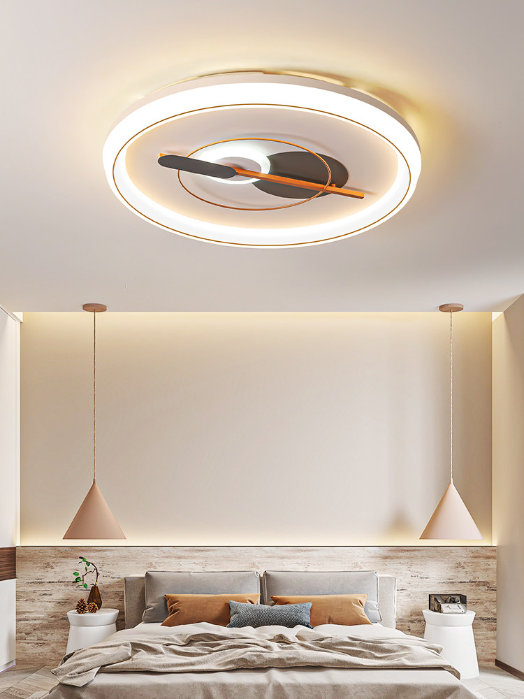 led吸顶灯客厅灯圆形卧室灯具简约现代书房餐厅灯房间厨房阳台灯
