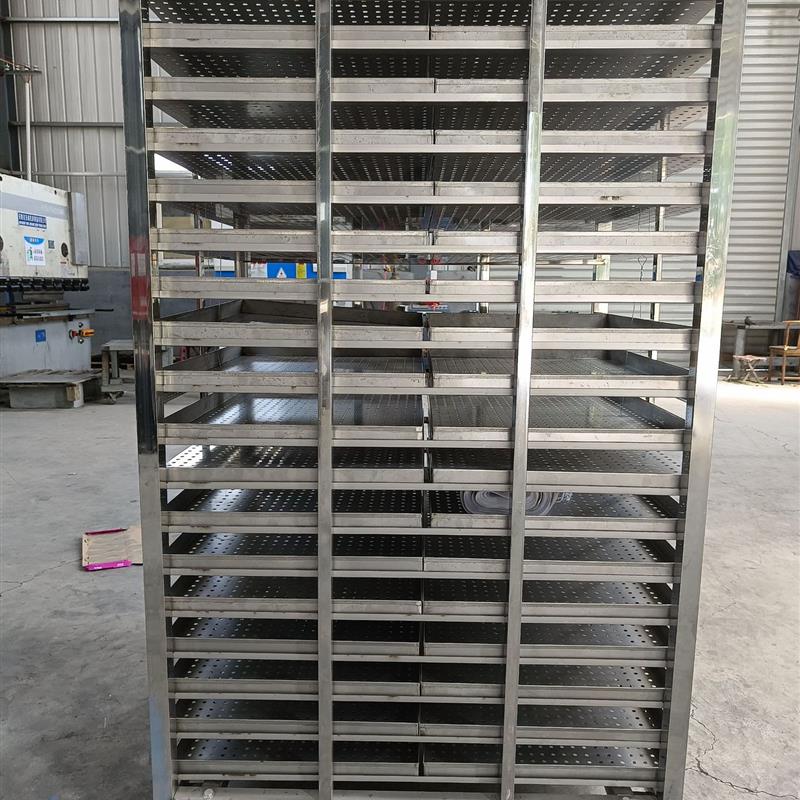 不锈钢周转车推车 不锈钢馒头架子车不锈钢馒头推车 周转车多层