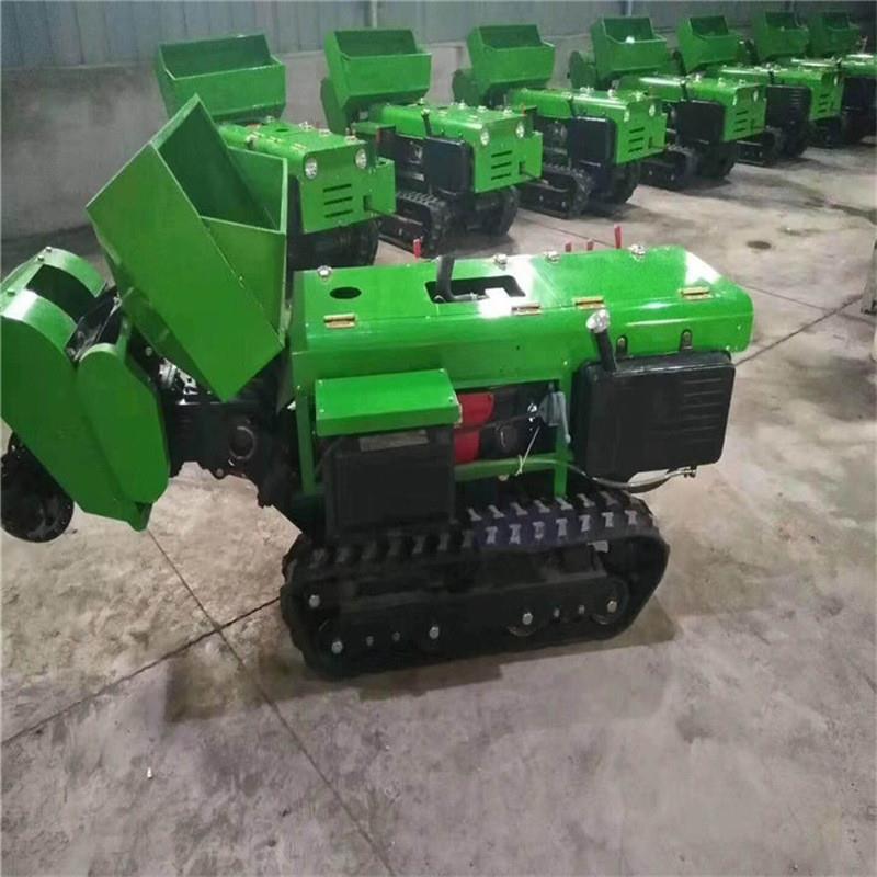 乘坐式微耕机 水田小型四驱大棚田地旋耕机 履带松土开沟施肥机