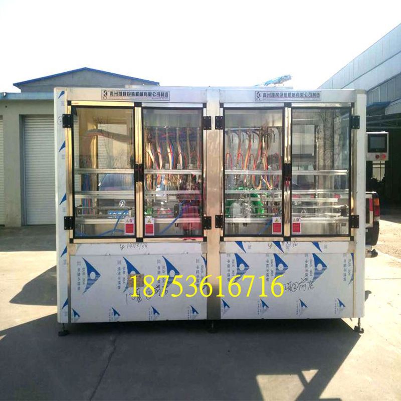 厂家液体灌装机 全自动 酵素灌装机 饮料灌装机 直线式 定制