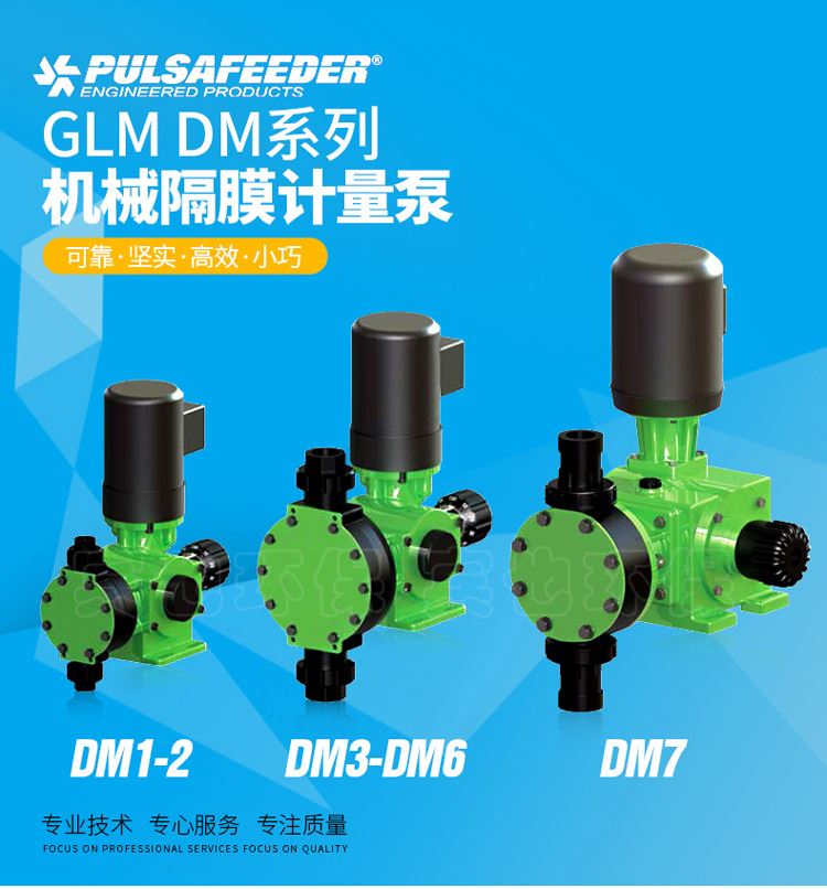 美国帕斯菲达PULSA GLM 机械隔膜计量泵 DM1 DM2 DM3 DM4 DM5 DM6 五金/工具 电泵 原图主图