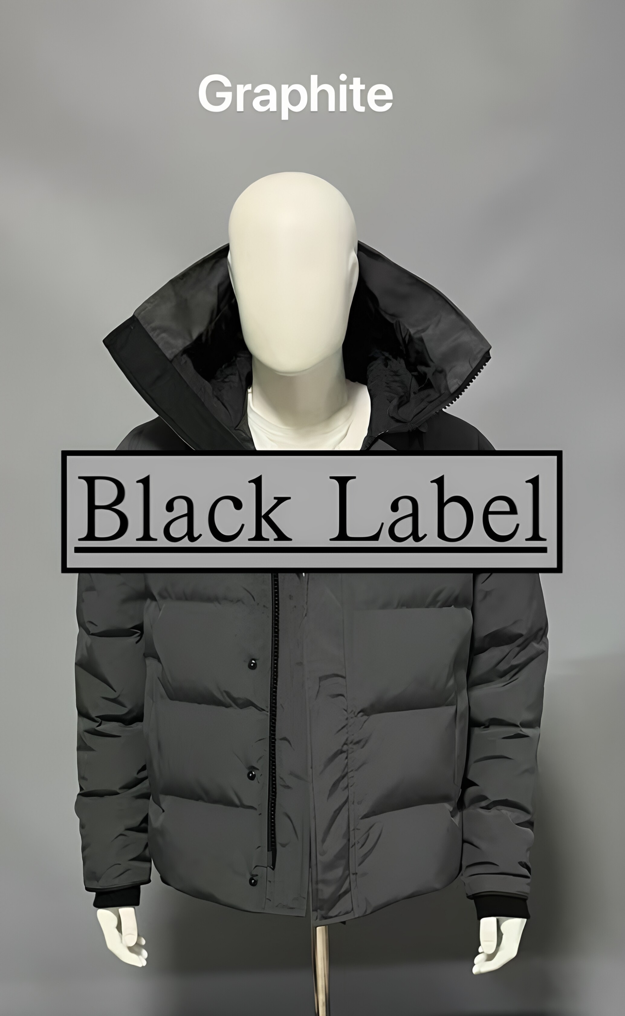 thumbnail for Black Label ML Parka Jacket Milan coat