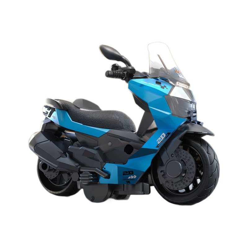 儿童惯性踏板摩托车玩具同款踏板车模蛋糕装饰摆件提高体验分,玩具/童车/益智/积木/模型,惯性/回力/滑行玩具,淘宝优惠券,粉丝福利购,淘宝优惠卷