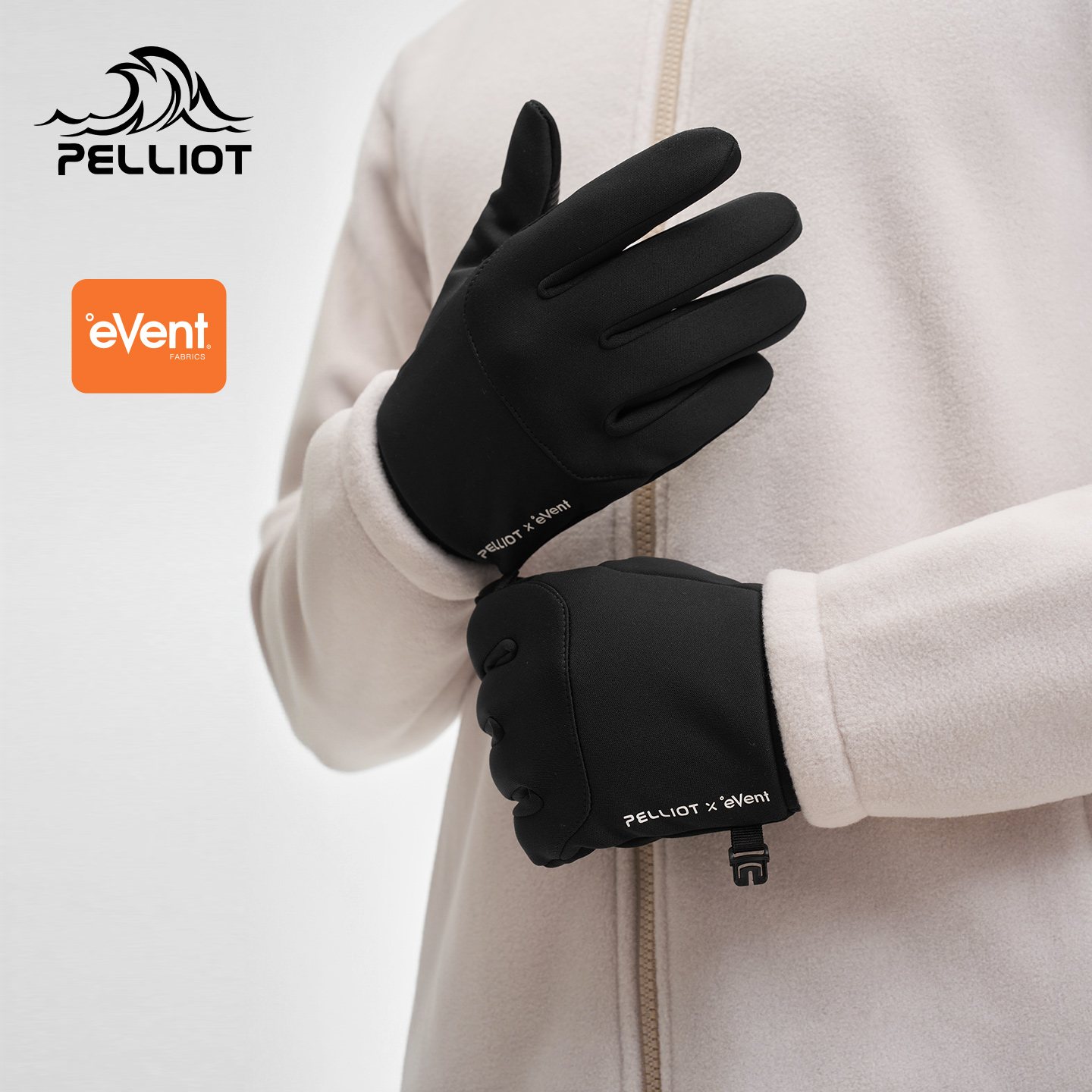 伯希和户外徒步手套防泼水