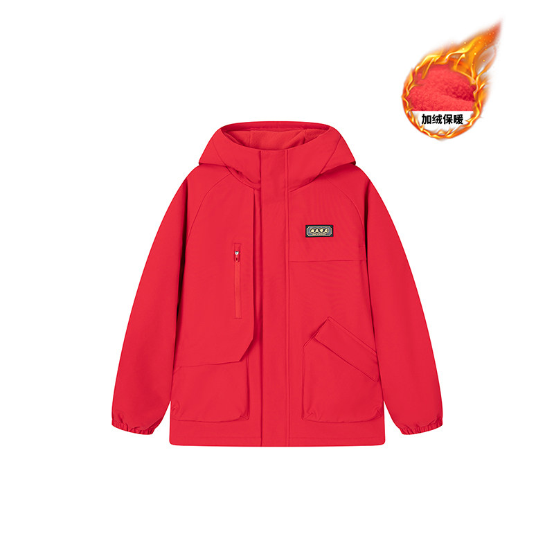 【商场同款】361度男童梭织加厚外套2026春季新款中大童休闲上衣,童装/婴儿装/亲子装,普通外套,淘宝优惠券,粉丝福利购,淘宝优惠卷