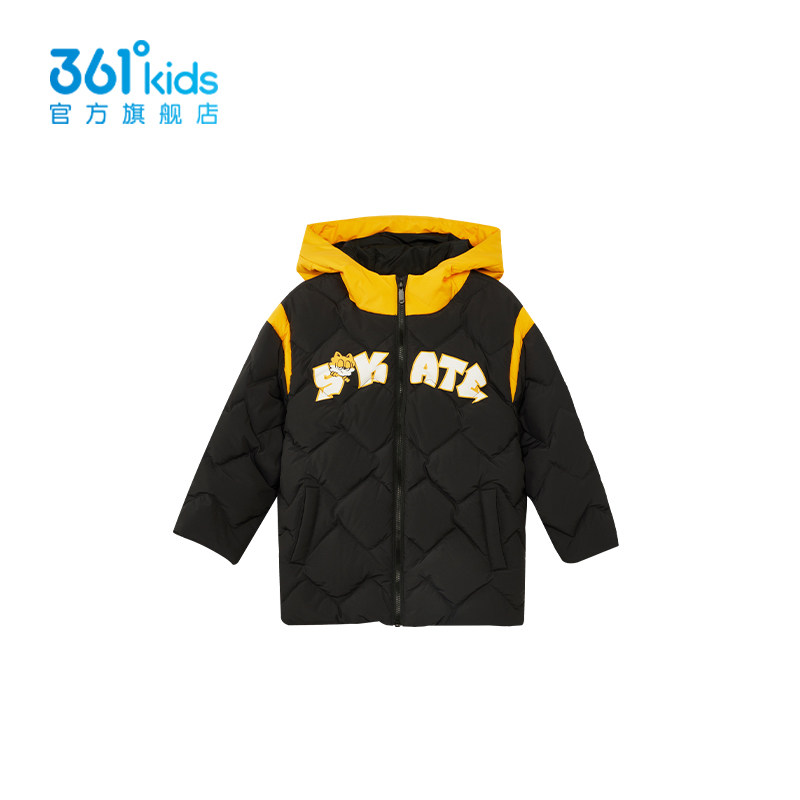 361度童装男童保暖羽绒服