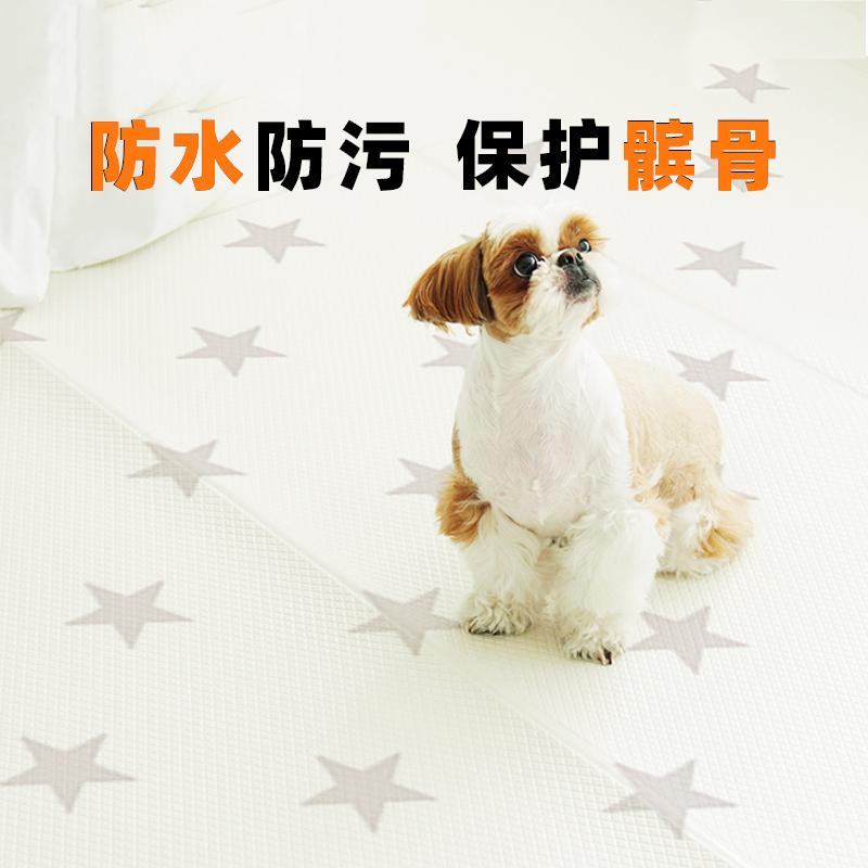 dfang宠物地垫防水防尿保护关节