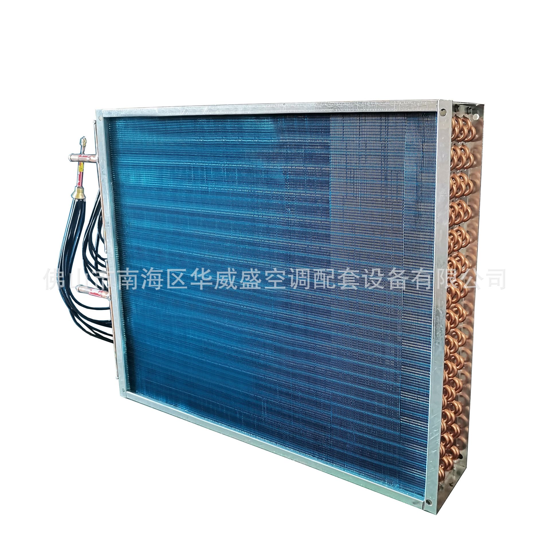 空调蒸发器铜翅片冷凝器亲水铝箔换热器散热器加工定制厂家