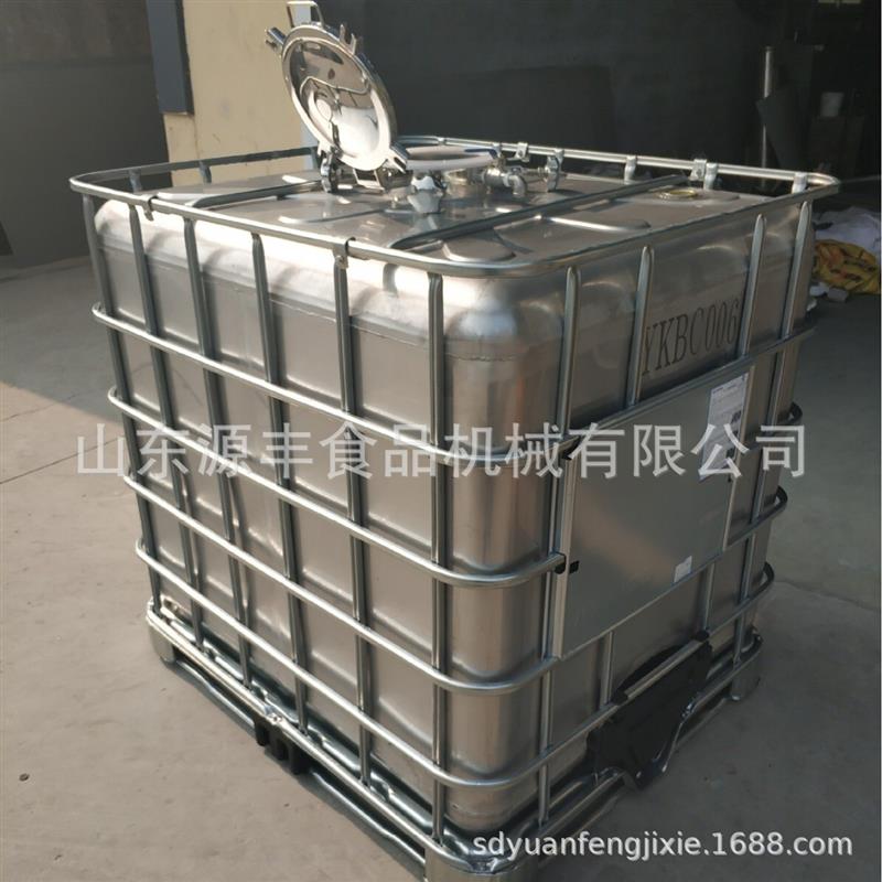 专业加工生产201/304/316不锈钢IBC吨桶 1000L不锈钢化工吨桶