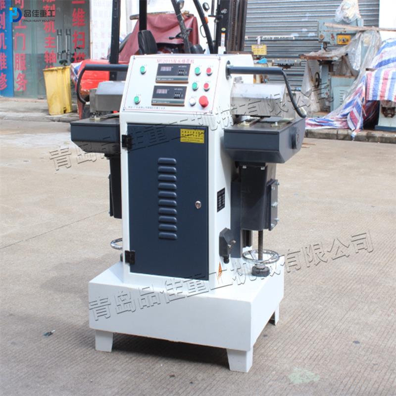 数控型双头自动烙花机 门板橱柜印花成型机 木线装饰线条压花机