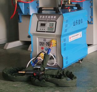 厂家直供小型手动点焊机便携手提碰焊机交流手持点焊机五金焊接