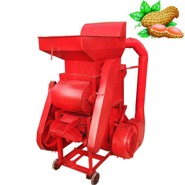 双筛花生脱壳机 电动除尘花生剥壳机 油坊榨油花生剥皮机