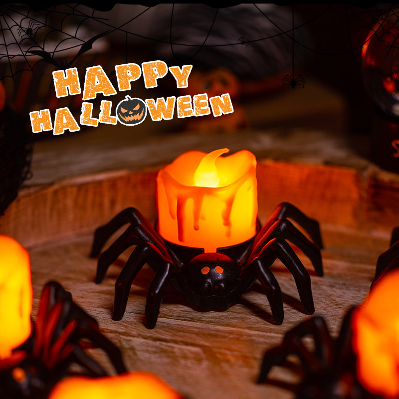 万圣节装饰南瓜灯halloween儿童小礼品电子蜡烛灯摆件幼儿园布置