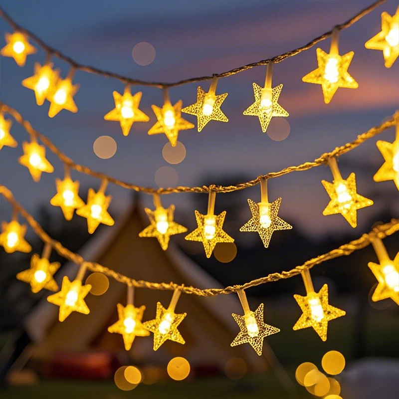 户外露营灯串LED彩灯闪灯