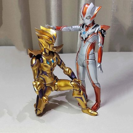 SHF格丽乔奥特手办黄金赛罗布莱泽迪迦关节可动人偶玩具男孩礼物