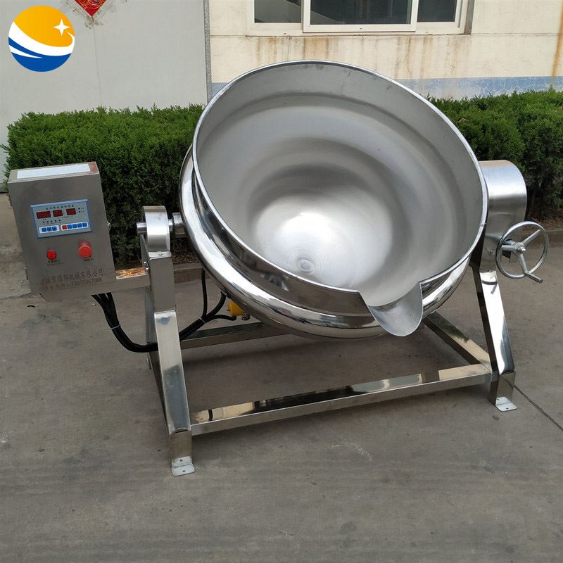 恒温不锈钢电加热卤花生煮锅 工业可倾斜式黄豆煮锅 大型煮鸭锅