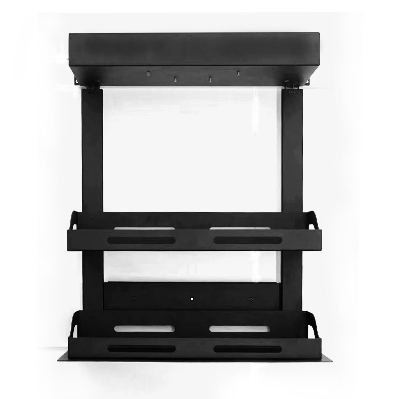 厨房橱柜智能五金调味拉篮吊柜触摸感应垂直上下拉篮电动升降拉i.