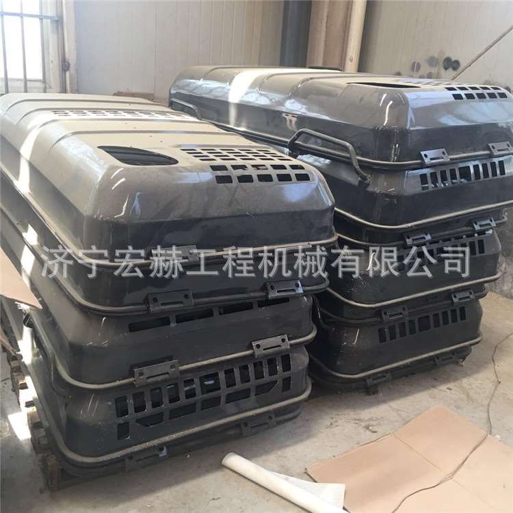 挖掘机水箱边门R335-7 R335-9 R450LC-7发动机罩 工具箱 边梁