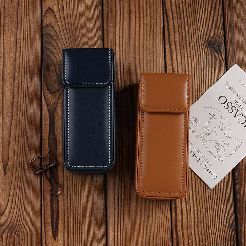 日本进口大容量翻盖眼镜盒PU高级皮墨镜盒大号抗压大尺寸太阳镜盒