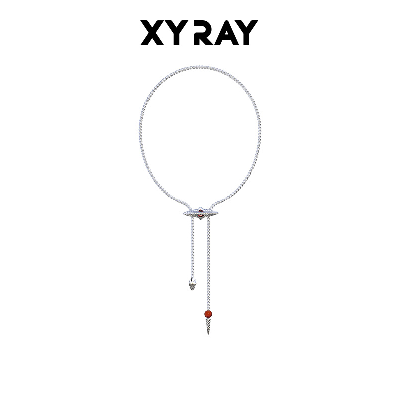 XYRAY灵蛇宝藏可抽拉项链