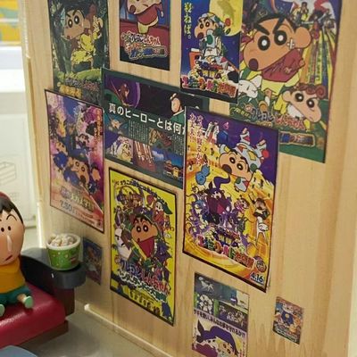 日系小新卡通海报墙贴蜡笔小新