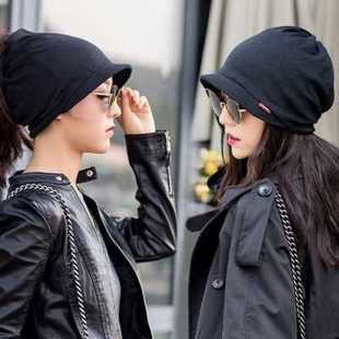 马尾帽女冬天适合扎高辫子戴的帽子跑步空顶帽冬季冬款帽子女洋气