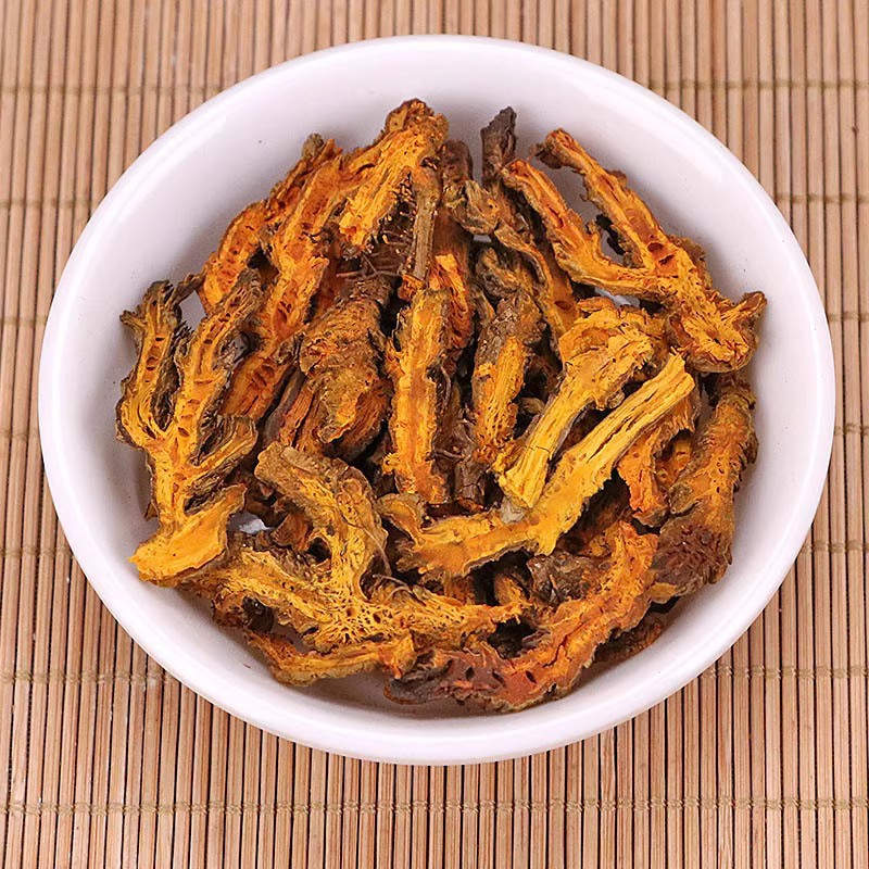 黄莲泡水泡茶黄连正品散装四川鸡爪黄连材