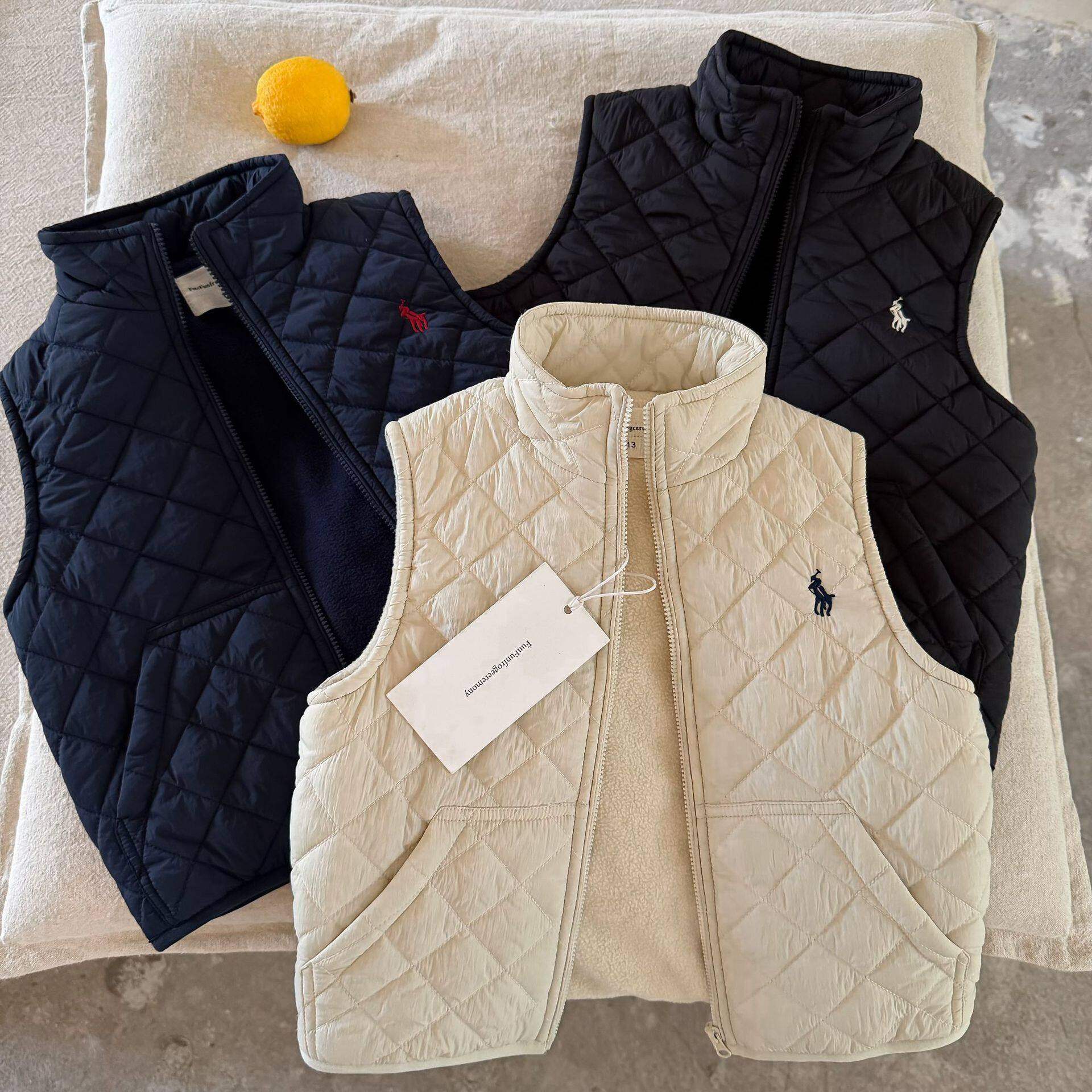 儿童棉马甲男2025秋冬新款小童简约上衣内外搭宝宝格子坎肩女夹棉,童装/婴儿装/亲子装,羽绒马甲,淘宝优惠券,粉丝福利购,淘宝优惠卷