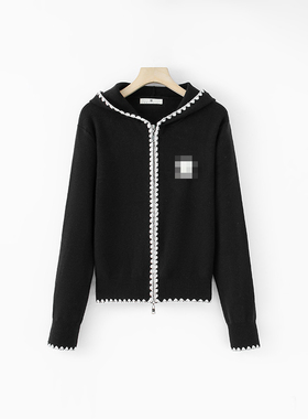 【妮妮推荐】秋冬时尚单品毛针织开衫25233