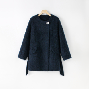 氛围拉绒慵懒感大衣885283 冬季 妮妮推荐