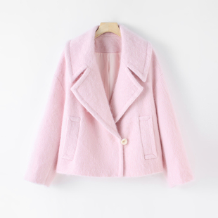 秋冬气质百搭拉绒外套885251 妮妮推荐