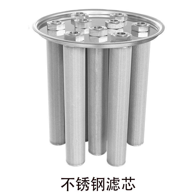 真空上料机滤芯配件 不锈钢滤芯 聚酯覆膜滤芯 真空吸料机配件