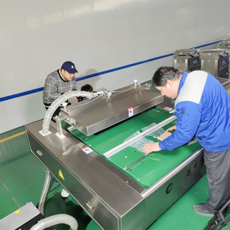商用真空机食品酱菜滚动式真空包装机海带丝封口机不锈钢材质
