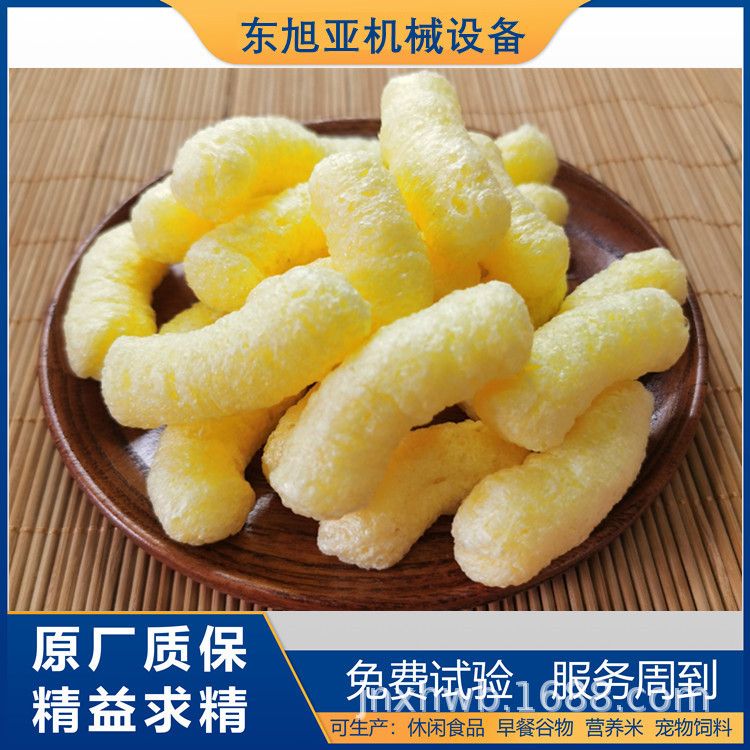 膨化玉米棒零食生产线 焙烤型休闲零食玉米粟一烧生产机械