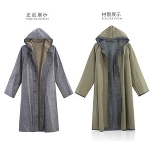 加厚87式橡胶帆布防汛雨衣工厂直供长款连体抗洪防暴雨应急