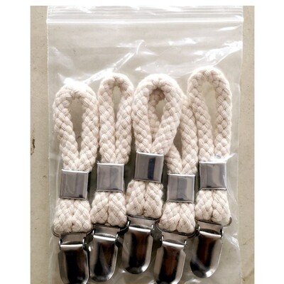 跨境爆款毛巾夹棉绳浴巾夹防锈金属 浴室袜子内衣夹子 Towel clip