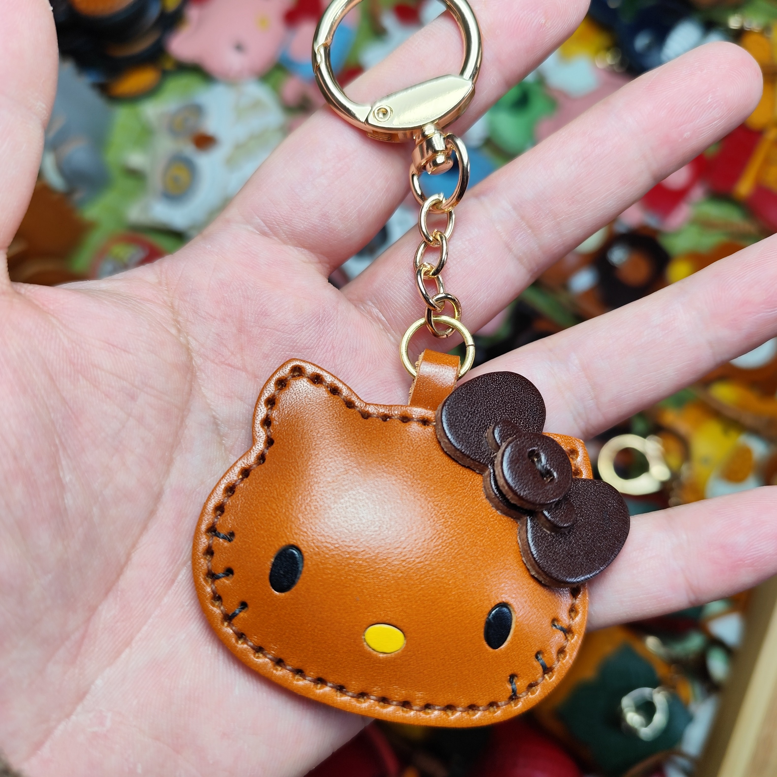 手工皮具挂件真皮包挂件高级感KT猫,服饰配件/皮带/帽子/围巾,包挂件,淘宝优惠券,粉丝福利购,淘宝优惠卷