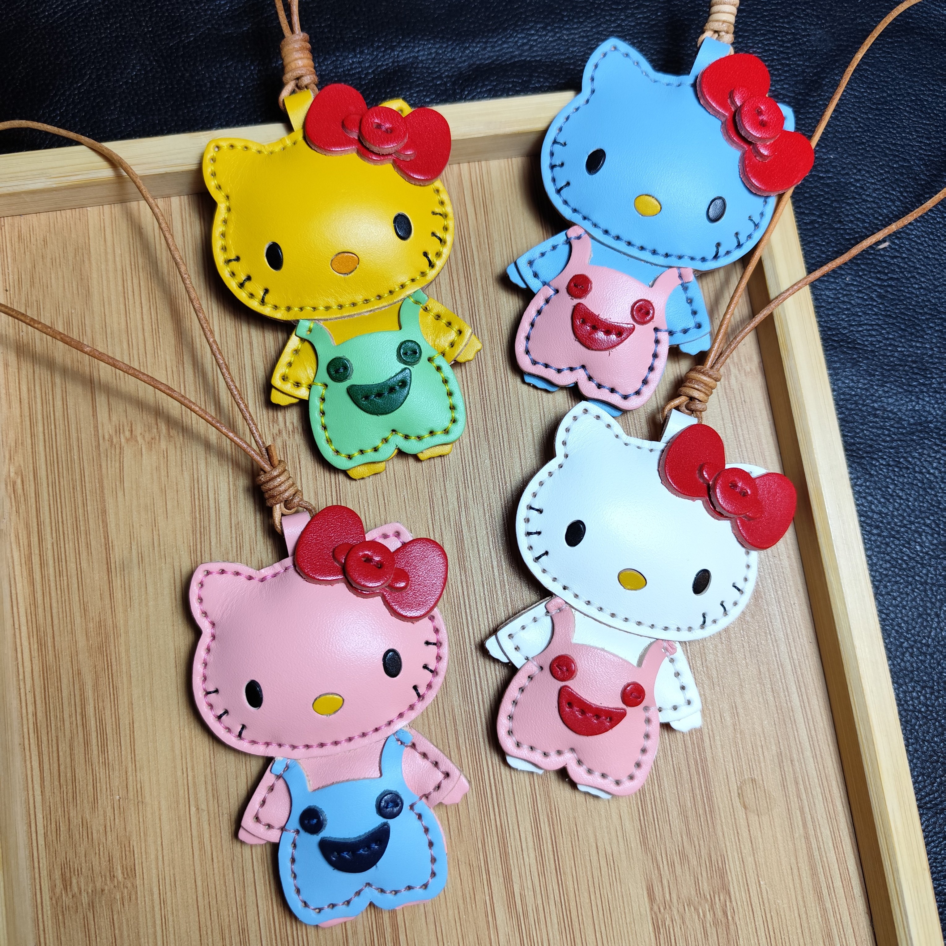 手工皮具挂件真皮包挂件高级感小猫kt,服饰配件/皮带/帽子/围巾,包挂件,淘宝优惠券,粉丝福利购,淘宝优惠卷