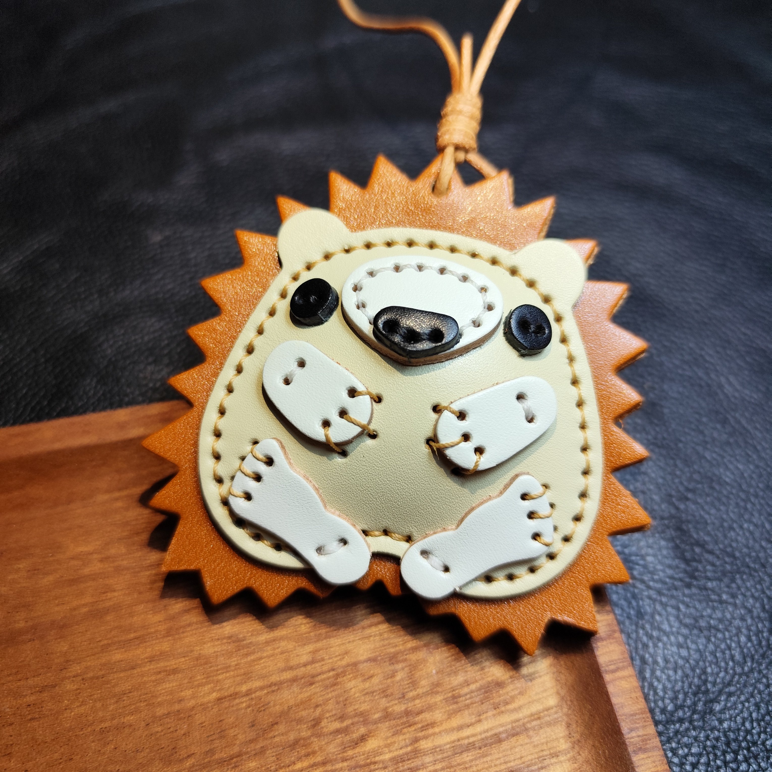 手工皮具挂件真皮包挂件高级感刺猬,服饰配件/皮带/帽子/围巾,包挂件,淘宝优惠券,粉丝福利购,淘宝优惠卷