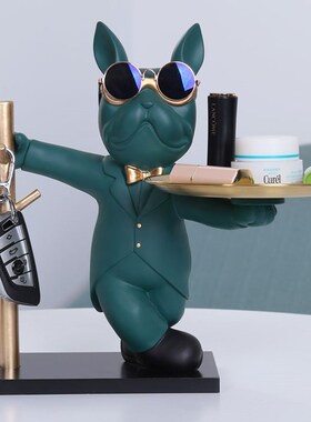 放钥匙扣摆件门口放钥匙神器挂入门钥匙收纳摆件玄幻钥匙收纳托盘