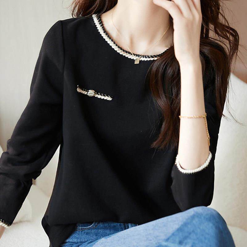 欧洲站正肩打底衫女设计感小众2025年春秋冬季新款法式长袖T恤潮